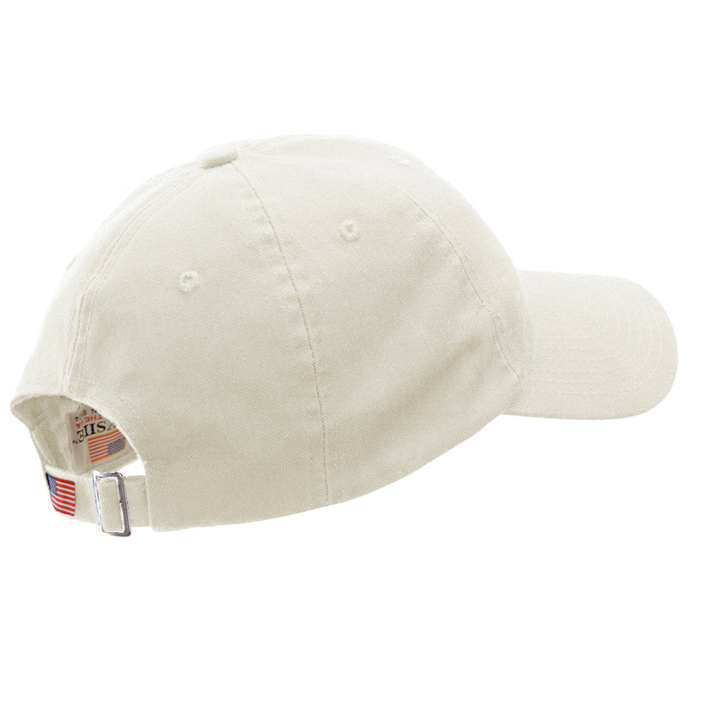 Made in USA Unstructured Washed Twill Cap