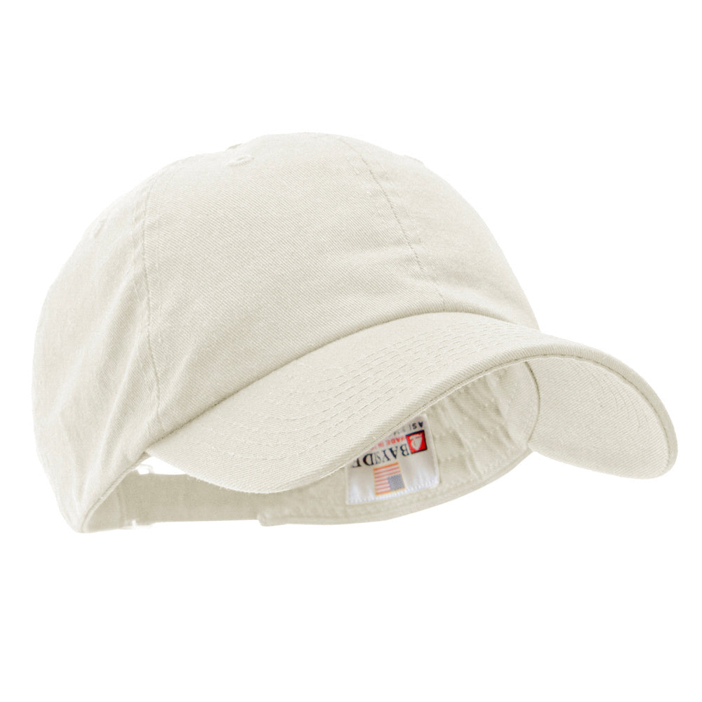 Made in USA Unstructured Washed Twill Cap