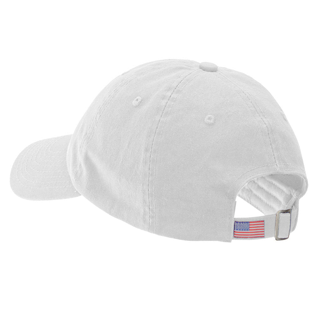 Made in USA Unstructured Washed Twill Cap