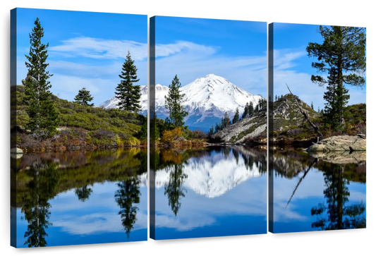 Mount Shasta Heart Lake Wall Art