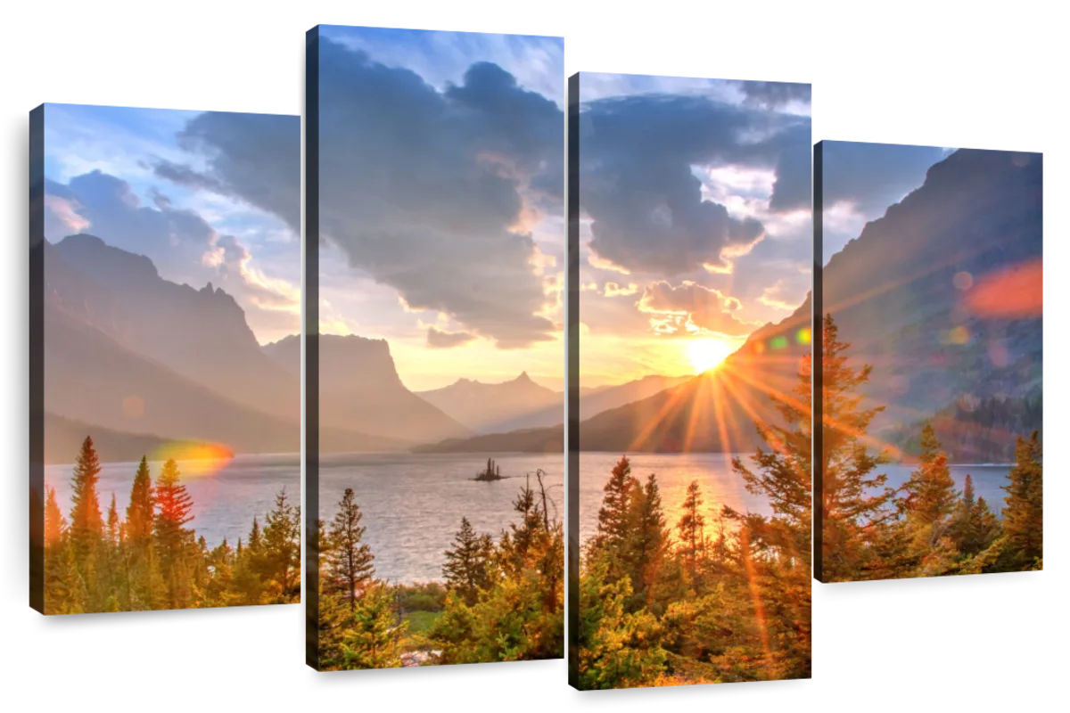 Montana Saint Mary Lake Wall Art
