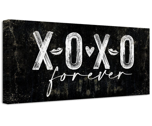 XOXO Hugs and Kisses - Canvas