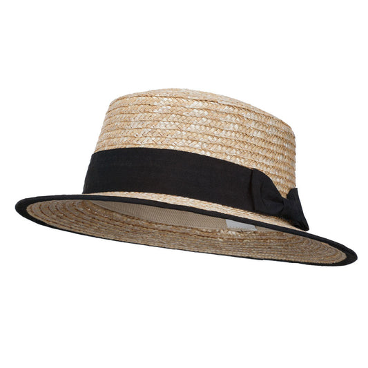 Women's Boater Pork Pie Fedora