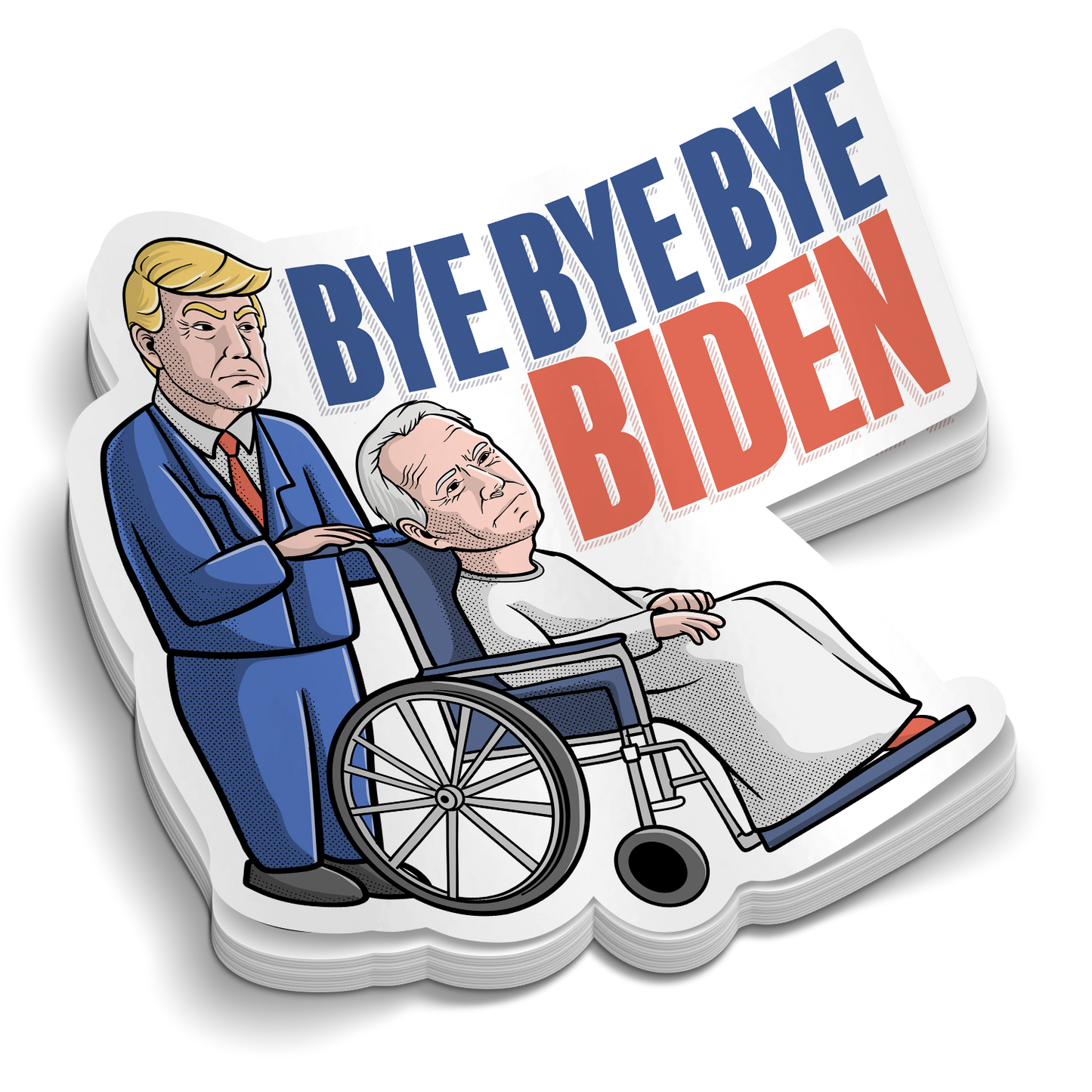 Bye Bye Bye | Funny Tumbler Stickers