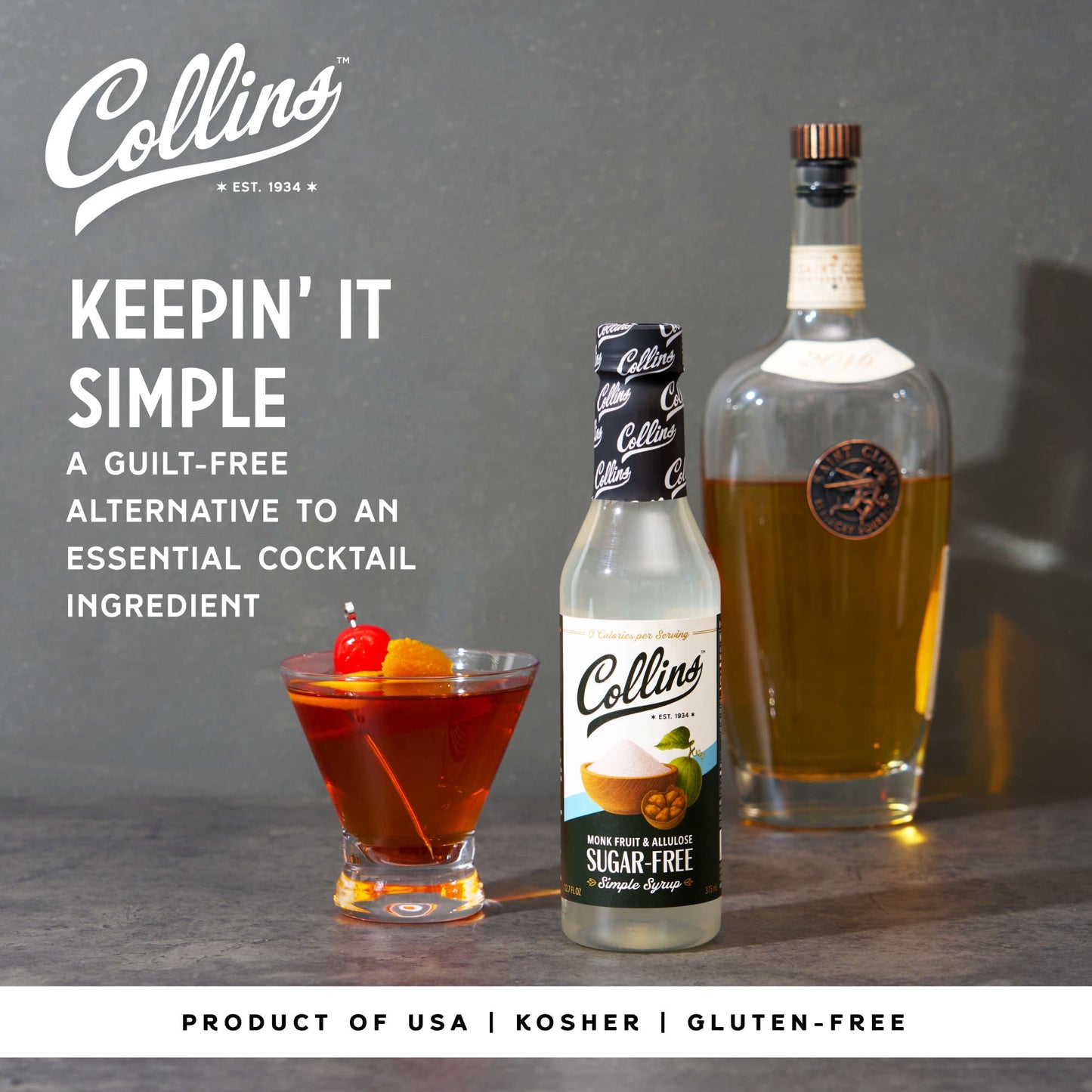 Sugar-Free Simple Syrup 12.7 oz