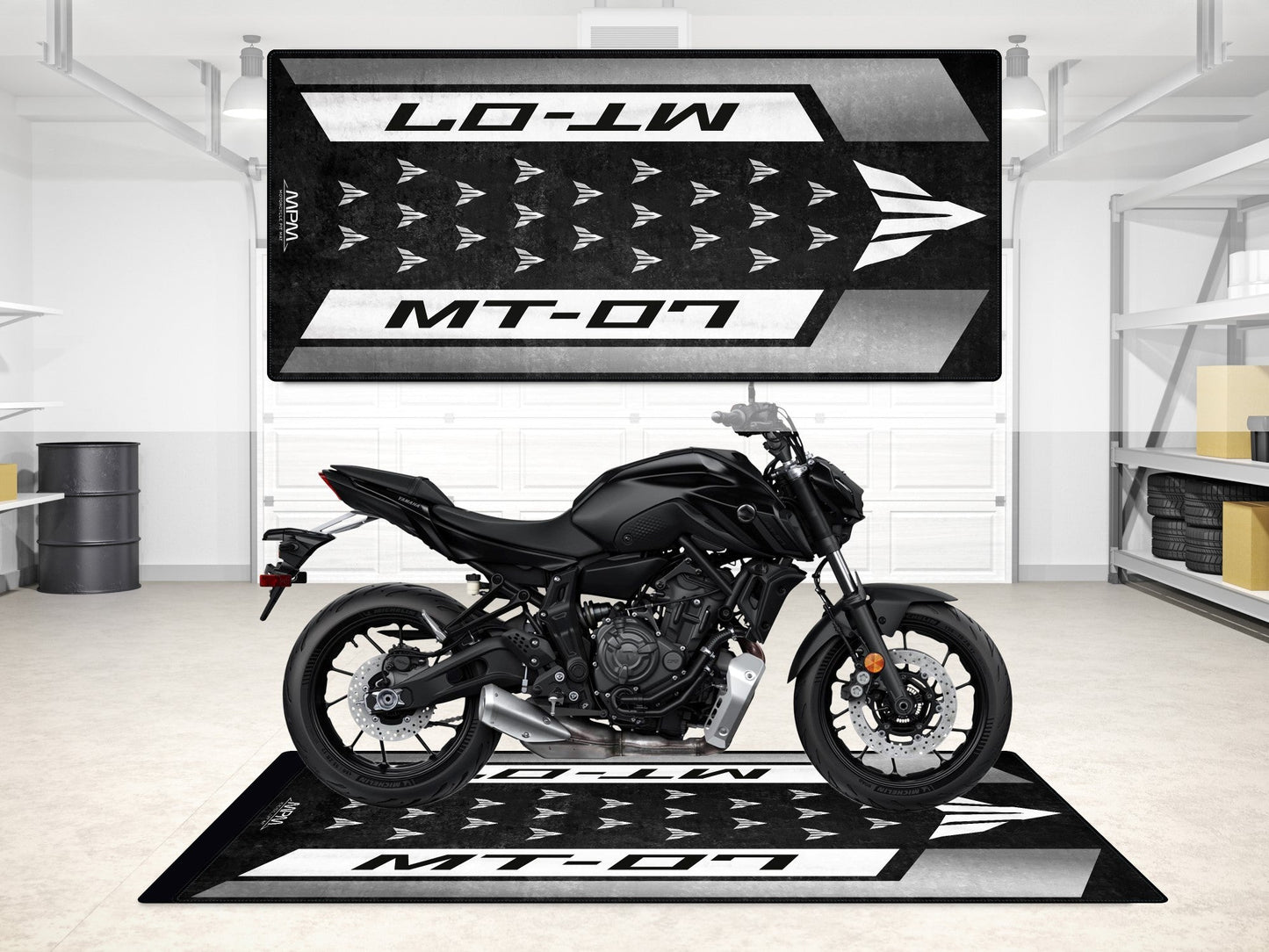MPM Motorcycle Mat for Yamaha MT-07 - MM7119