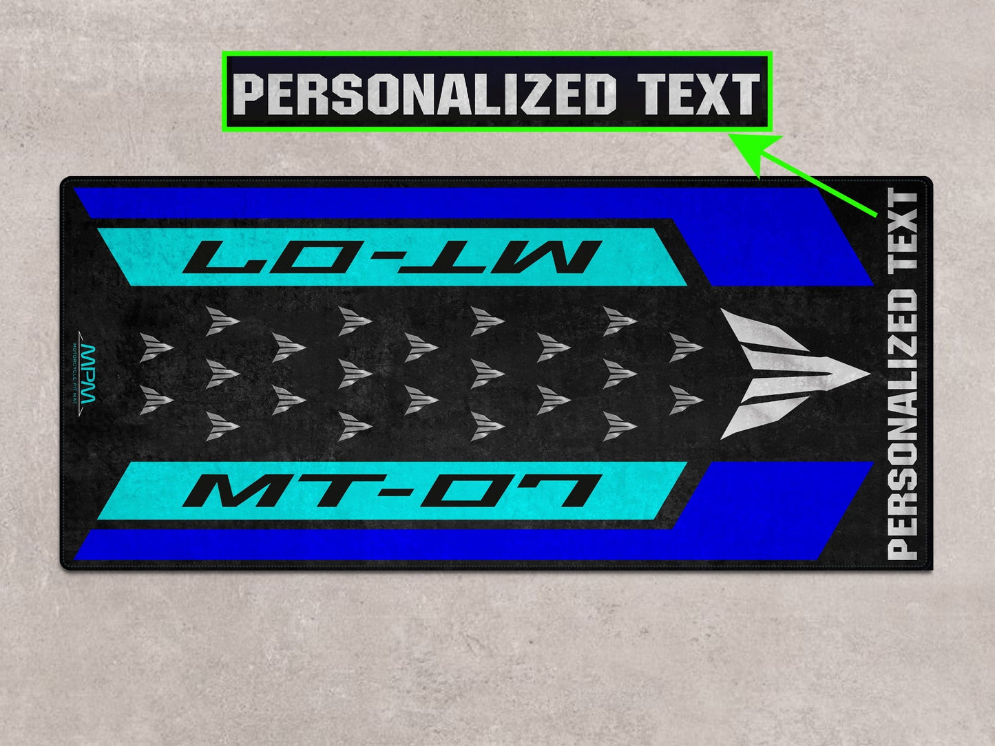 MPM Motorcycle Mat for Yamaha MT-07 - MM7119