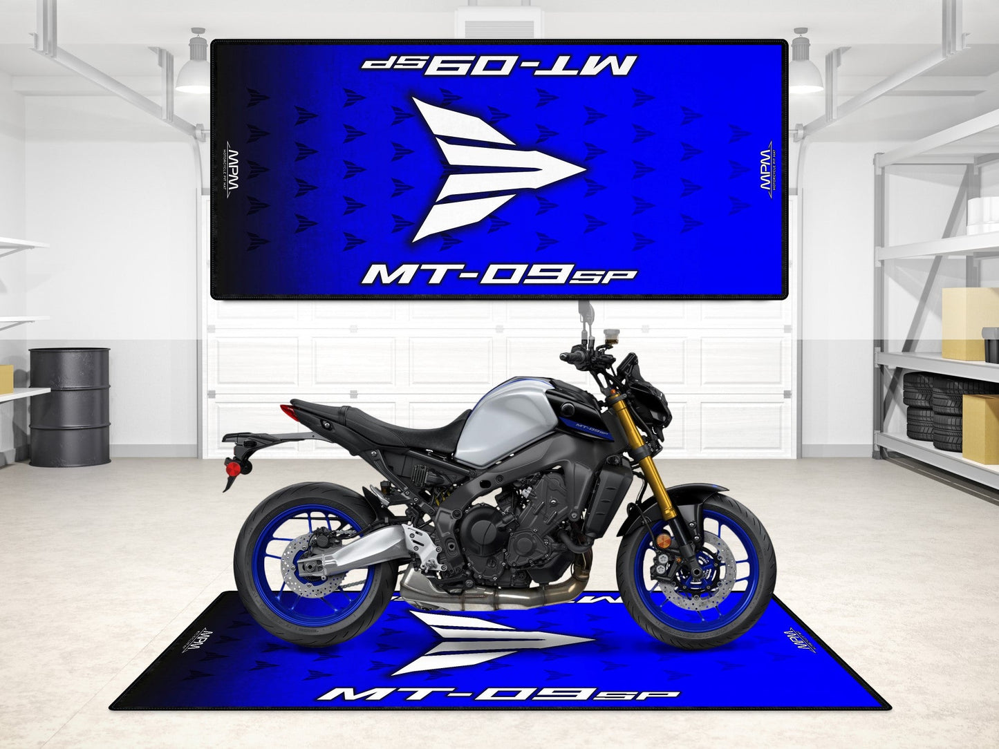 MPM Motorcycle Mat for Yamaha MT-09SP - MM7118