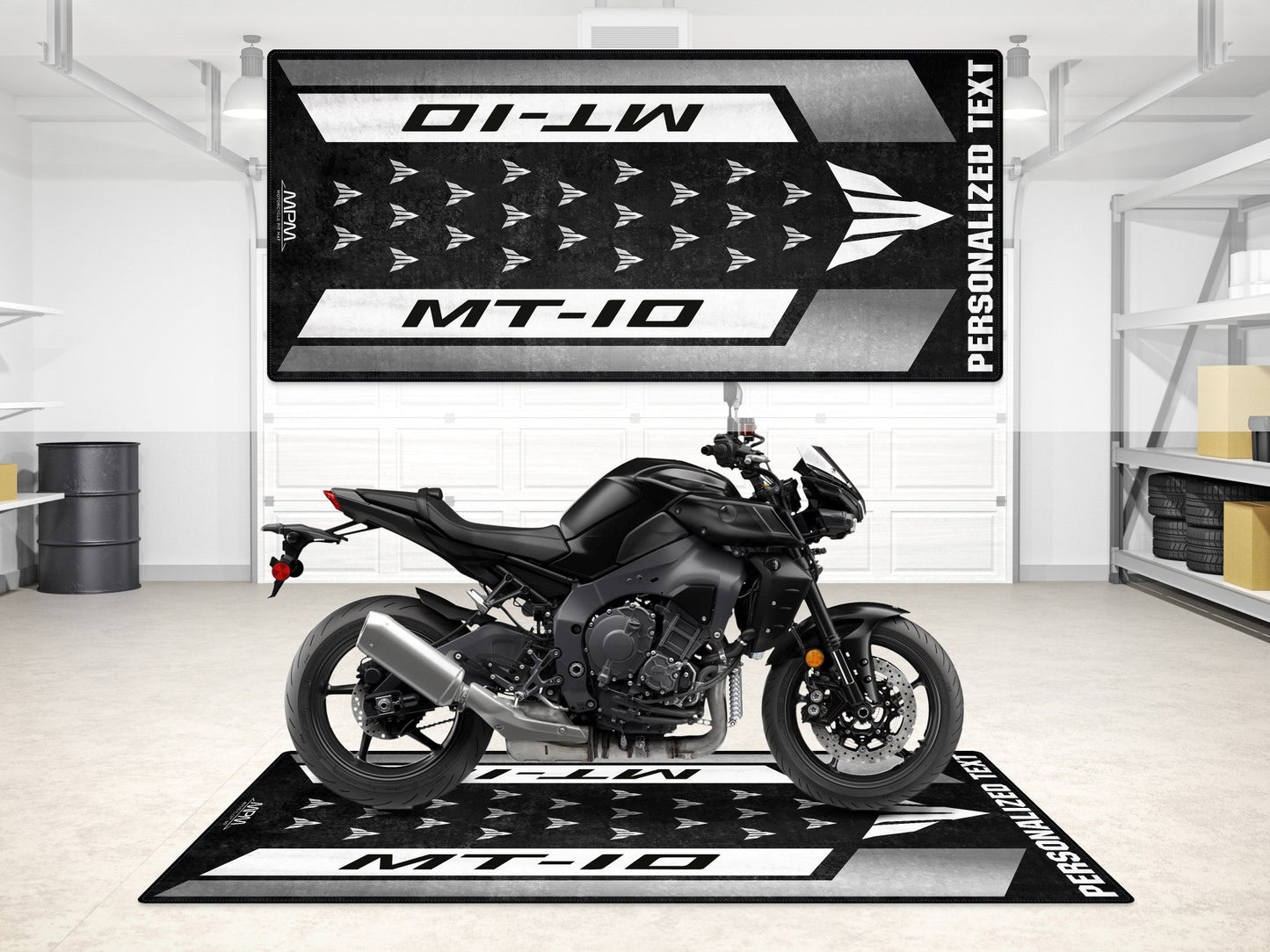 MPM Motorcycle Mat for Yamaha MT-10 - MM7115
