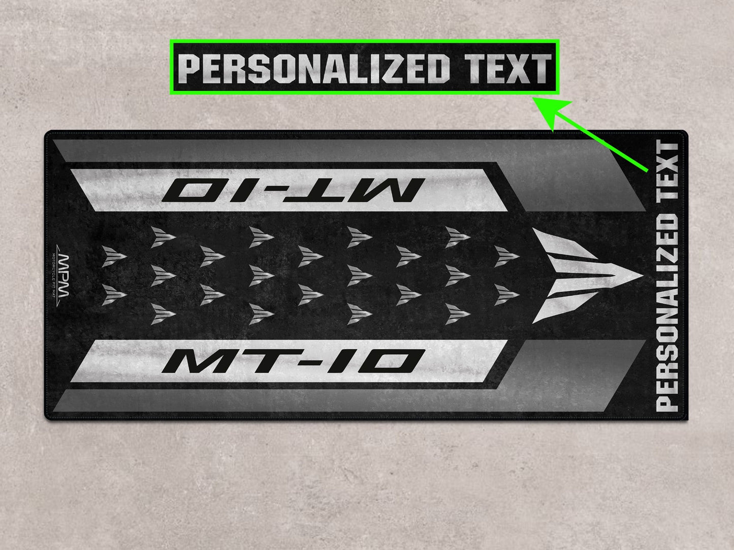 MPM Motorcycle Mat for Yamaha MT-10 - MM7115