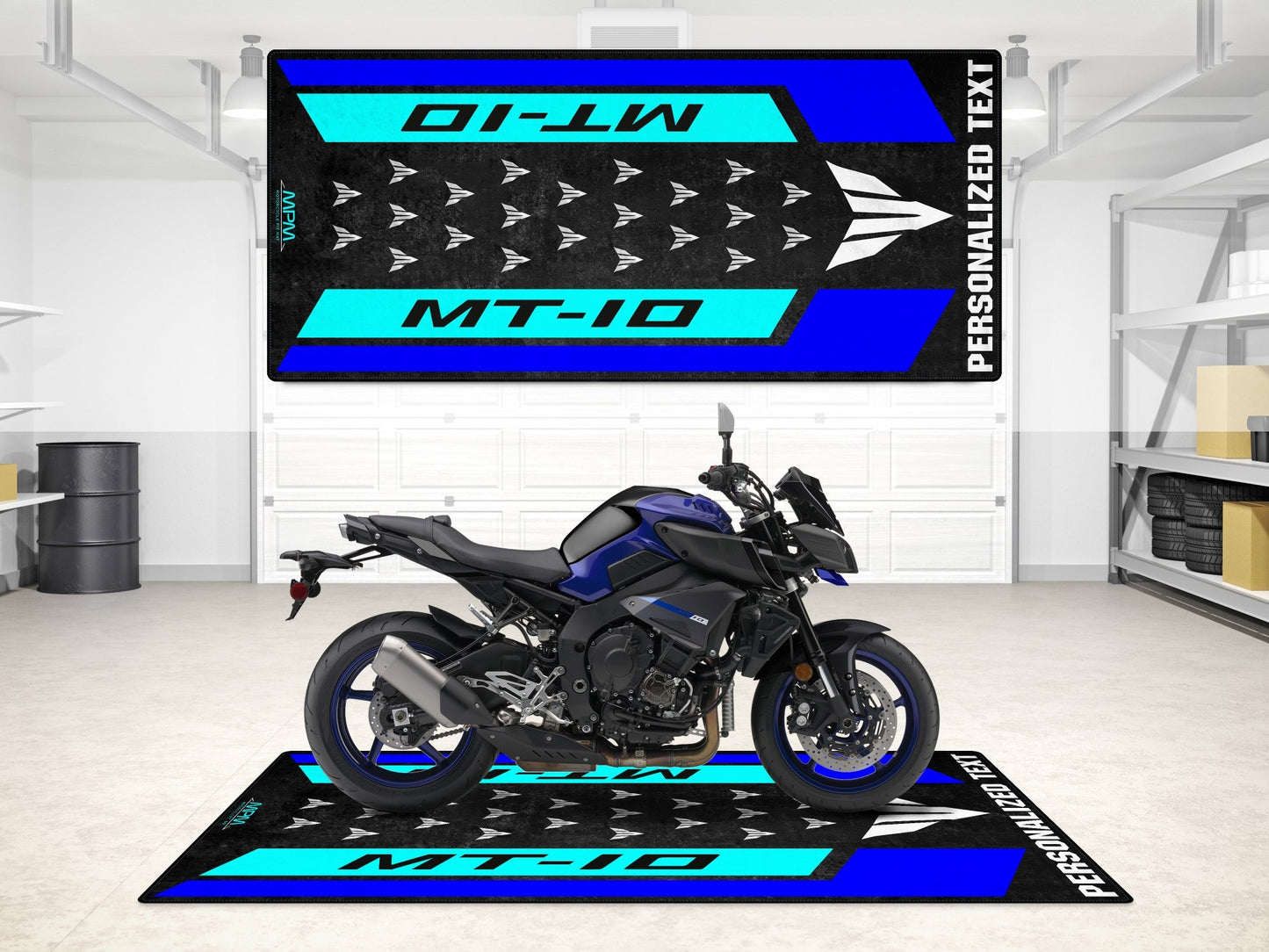 MPM Motorcycle Mat for Yamaha MT-10 - MM7115