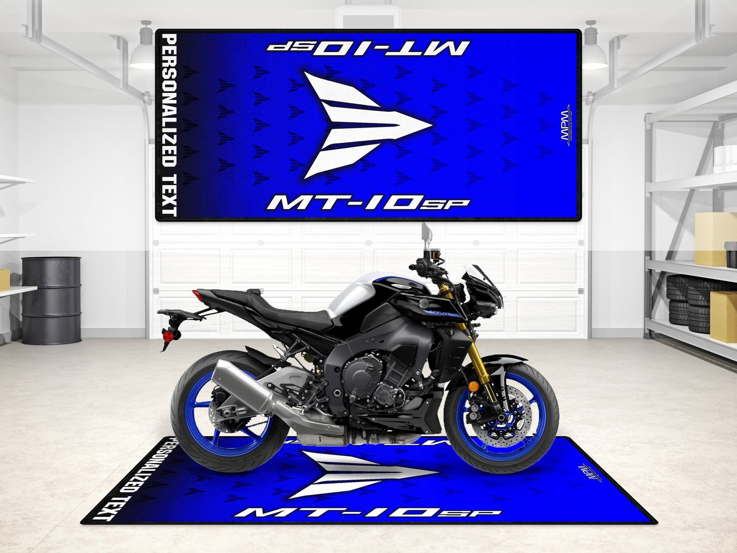 MPM Motorcycle Mat for Yamaha MT-10SP - MM7116