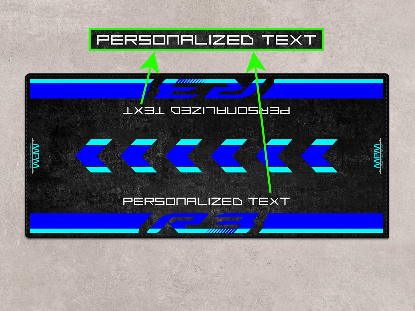 MPM Motorcycle Mat for Yamaha R3 - MM7114