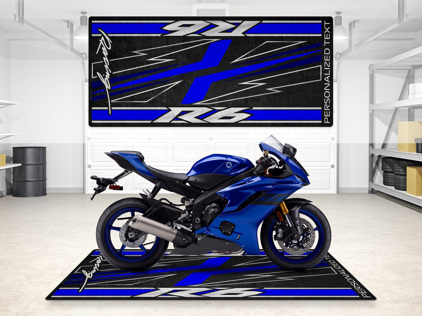MPM Motorcycle Mat for Yamaha R6 - MM7255