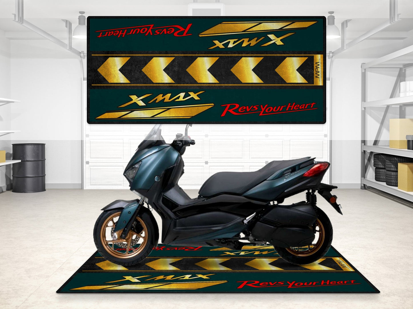 MPM Motorcycle Mat for Yamaha XMAX - MM7124
