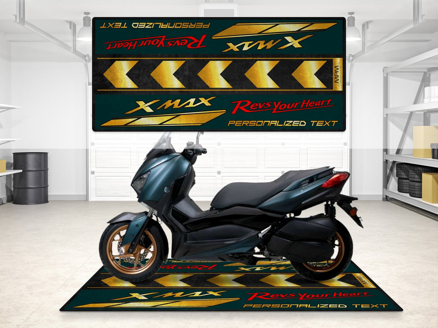 MPM Motorcycle Mat for Yamaha XMAX - MM7124