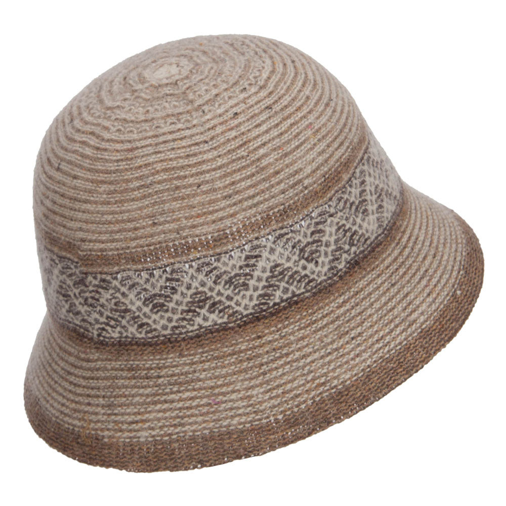 Women's Yarn Blend Cloche Hat