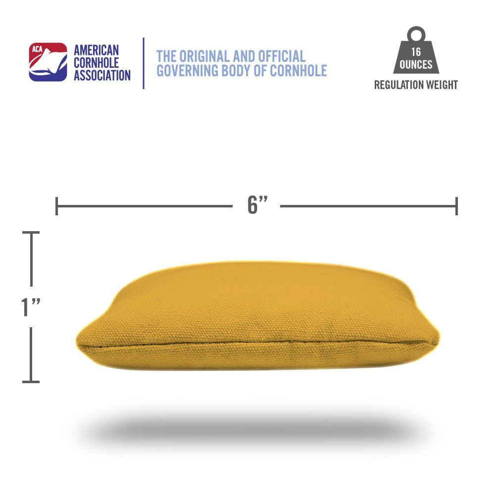 Yellow Daily 66x Cornhole Bags