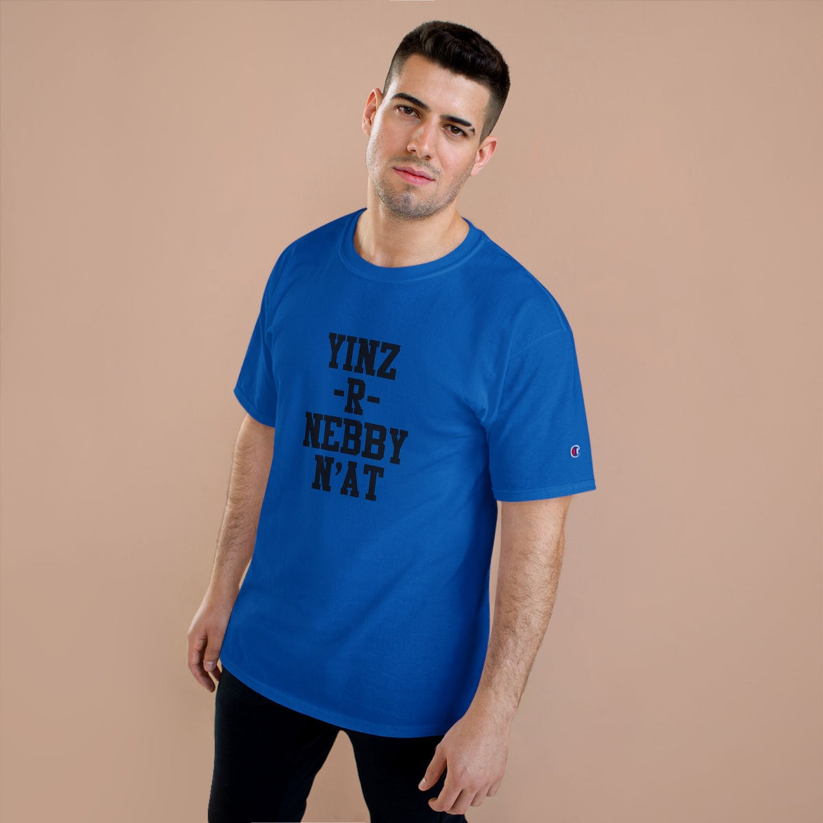 Yinz R Nebby N'at Champion Graphic Tee – Classic Fit T-Shirt, Soft Cotton Comfort