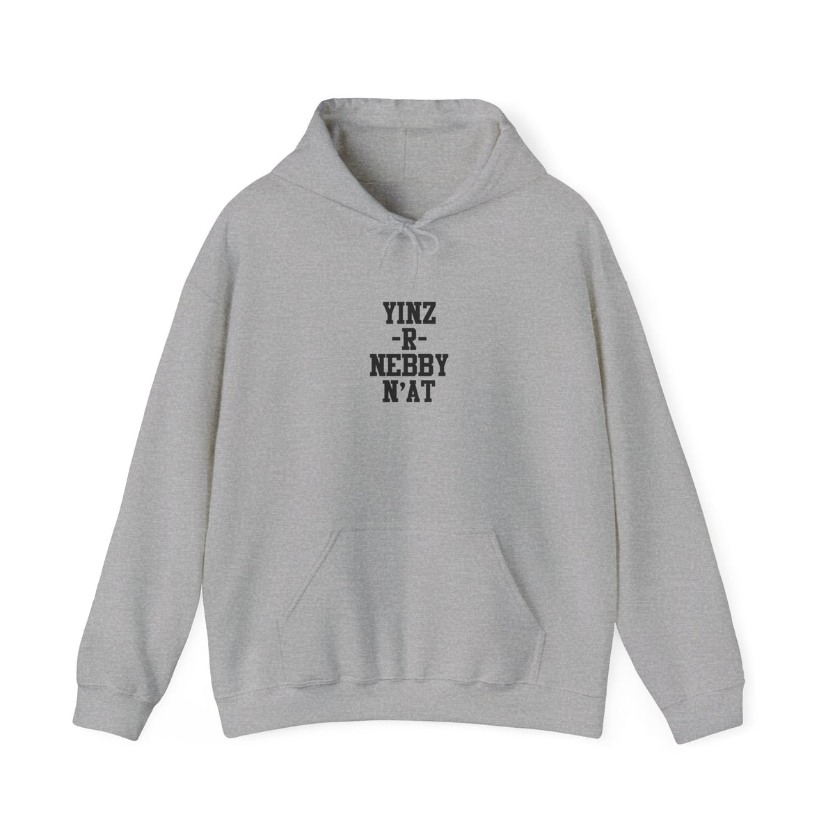 Yinz R Nebby N'at Unisex Crewneck Hoodie – Classic Fit, Cozy Pullover Sweatshirt
