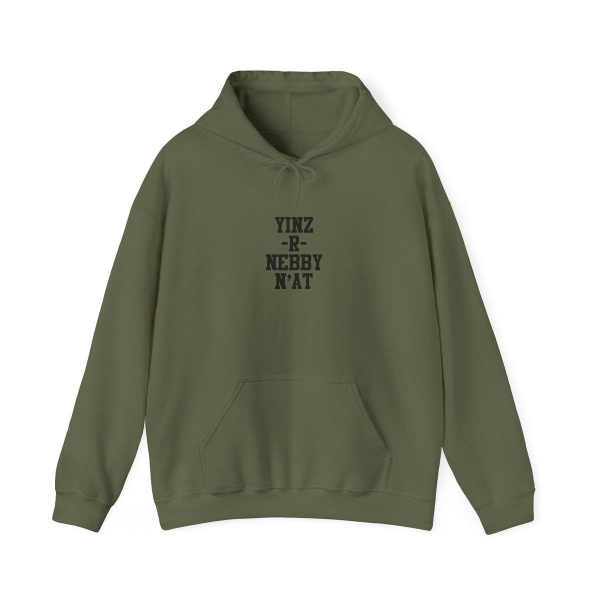 Yinz R Nebby N'at Unisex Crewneck Hoodie – Classic Fit, Cozy Pullover Sweatshirt