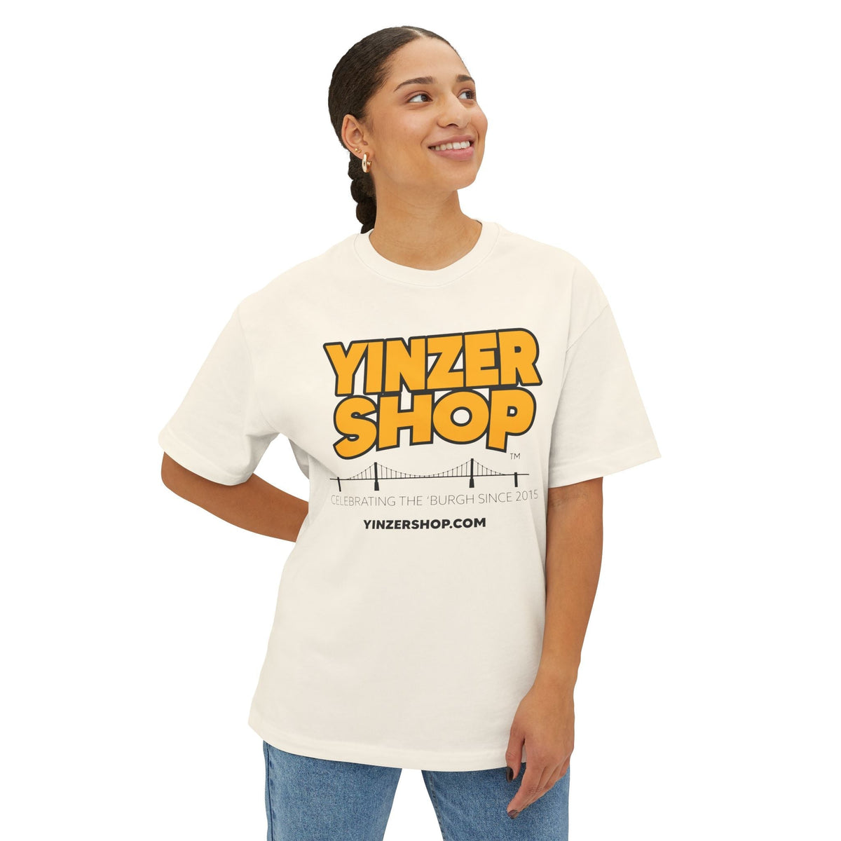 YinzerShop Serving Since 2015 - Bella+Canvas 3010 - Unisex Oversized Boxy Tee