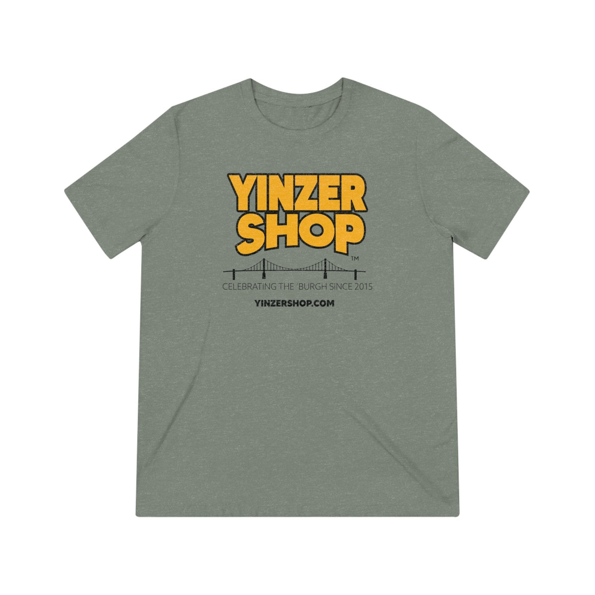 YinzerShop Serving Since 2015 -  Bella+Canvas 3413 Unisex Triblend Tee