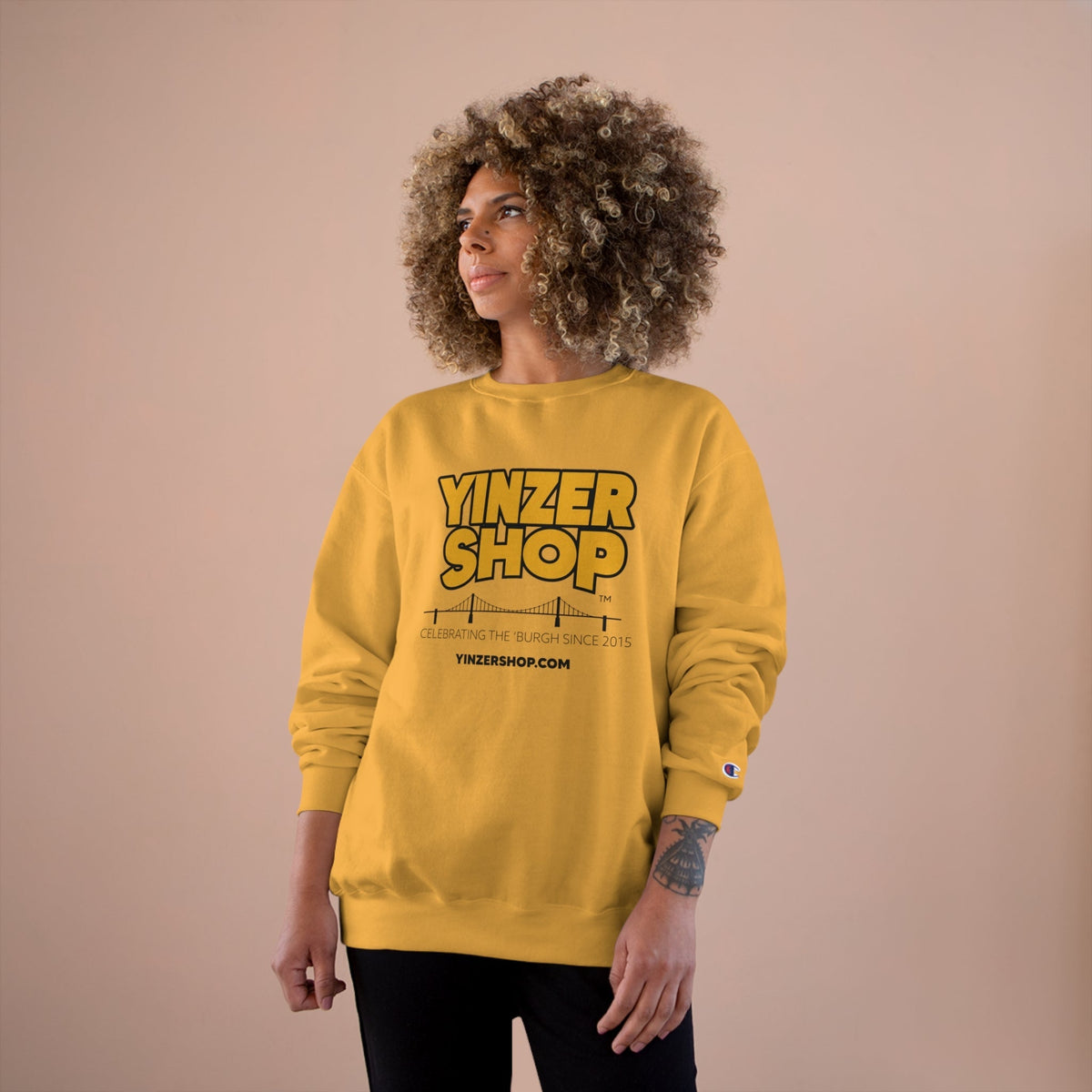 YinzerShop Serving Since 2015 - Champion S600 Sweatshirt