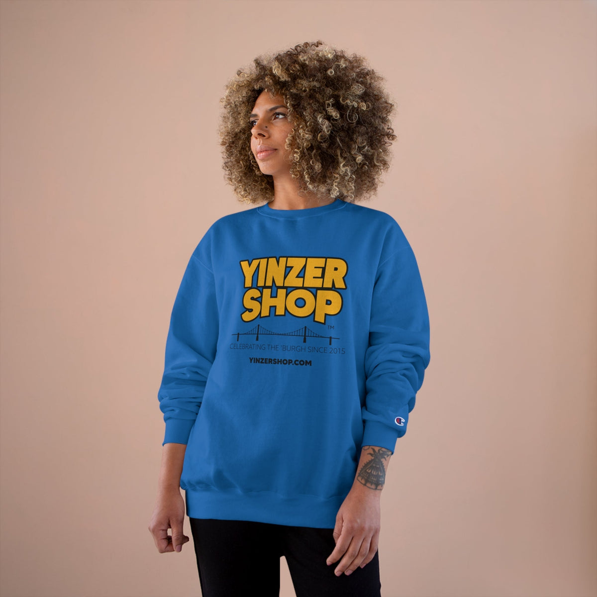 YinzerShop Serving Since 2015 - Champion S600 Sweatshirt