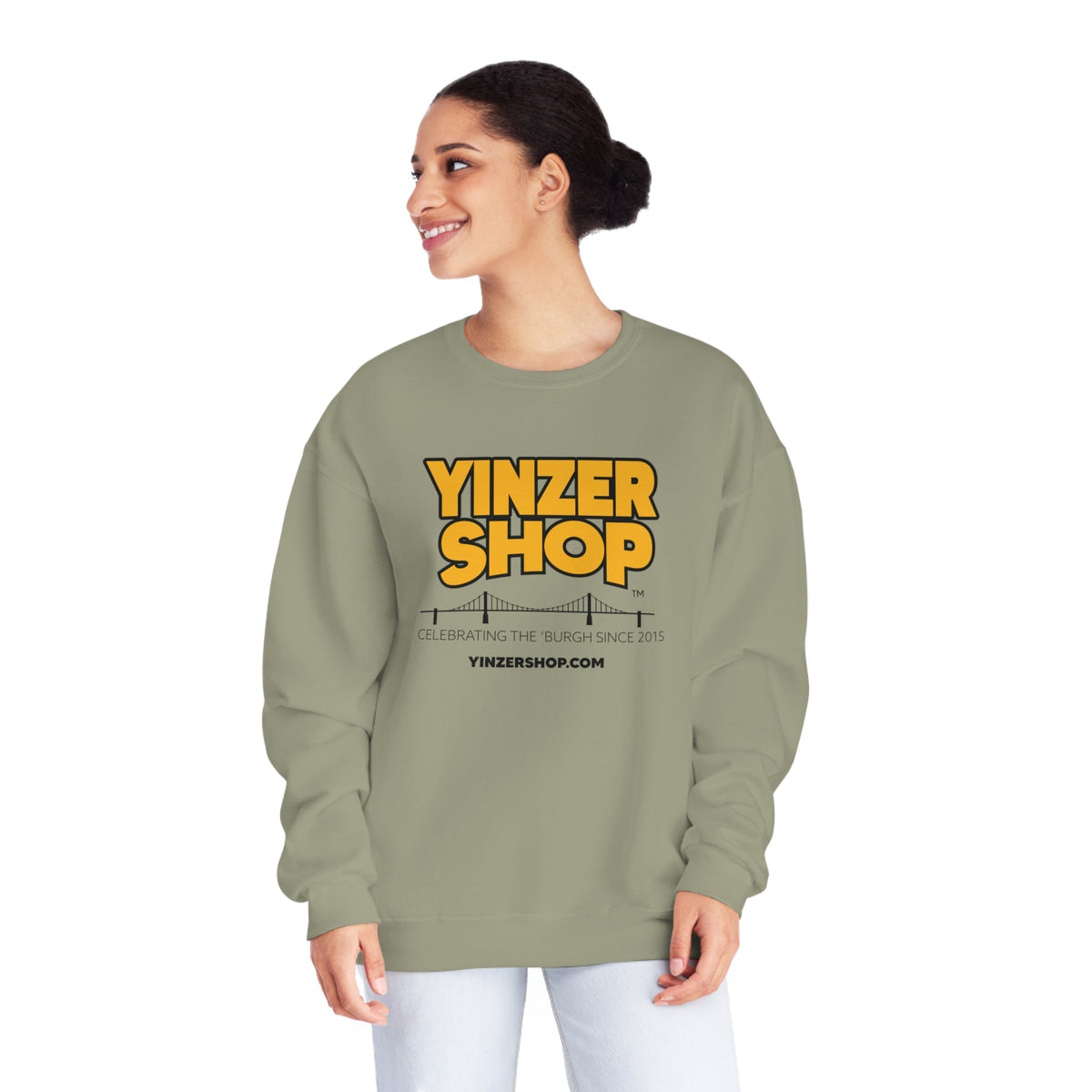 YinzerShop Serving Since 2015 - Jerzees 562MR Unisex NuBlend® Crewneck Sweatshirt
