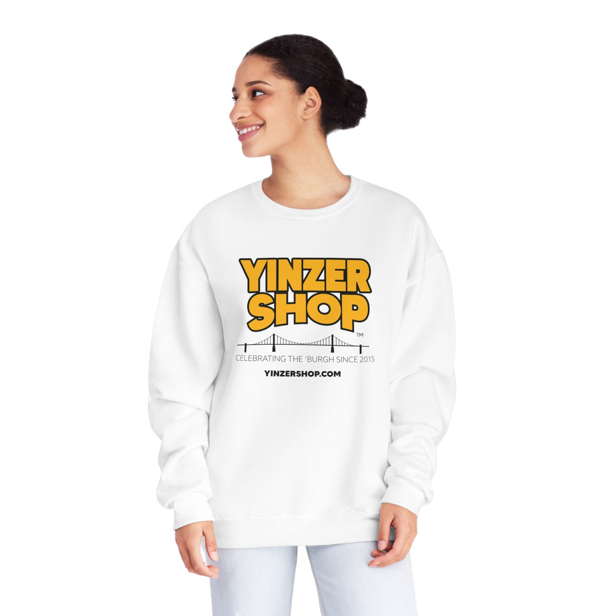 YinzerShop Serving Since 2015 - Jerzees 562MR Unisex NuBlend® Crewneck Sweatshirt