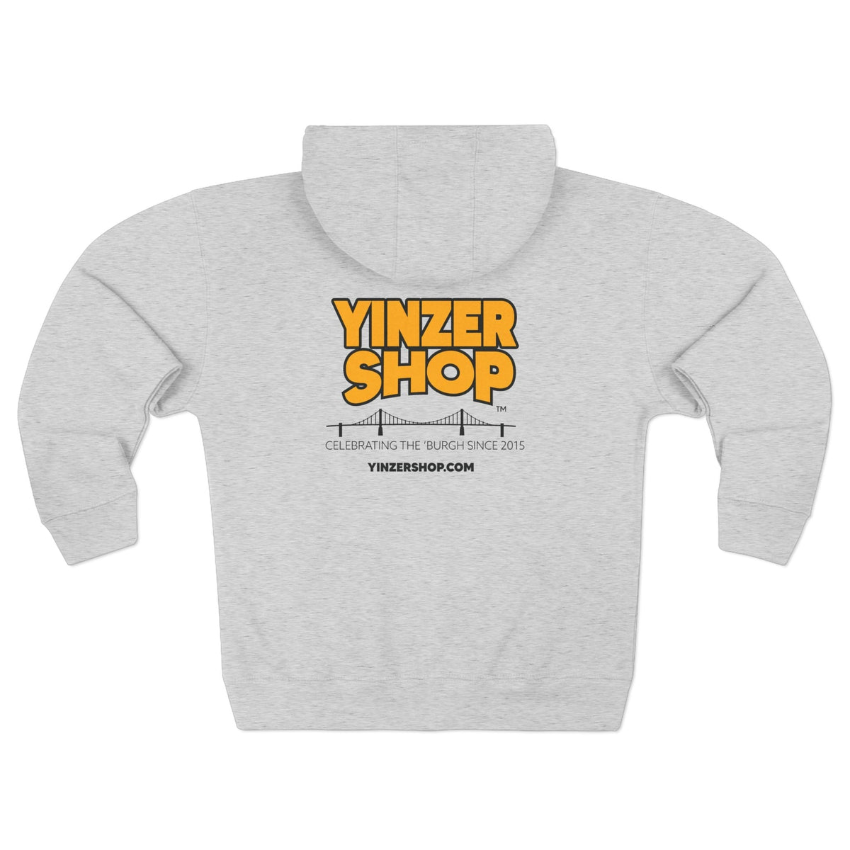 YinzerShop Serving Since 2015 - Lane Seven LS14003 Unisex Zip Hoodie