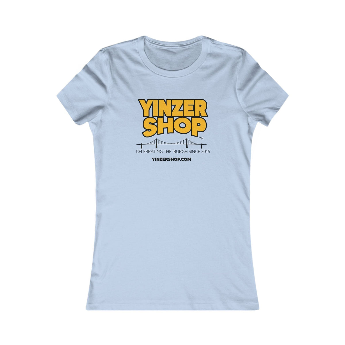 YinzerShop Serving Since 2015 - Women's Favorite Tee Bella+Canvas 6004