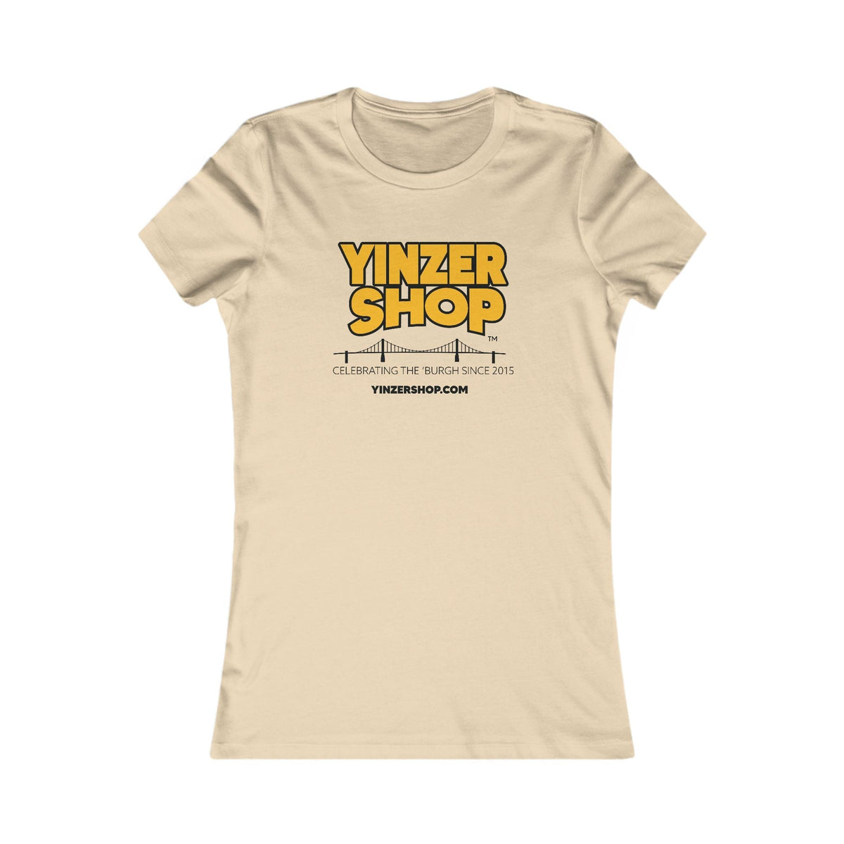 YinzerShop Serving Since 2015 - Women's Favorite Tee Bella+Canvas 6004