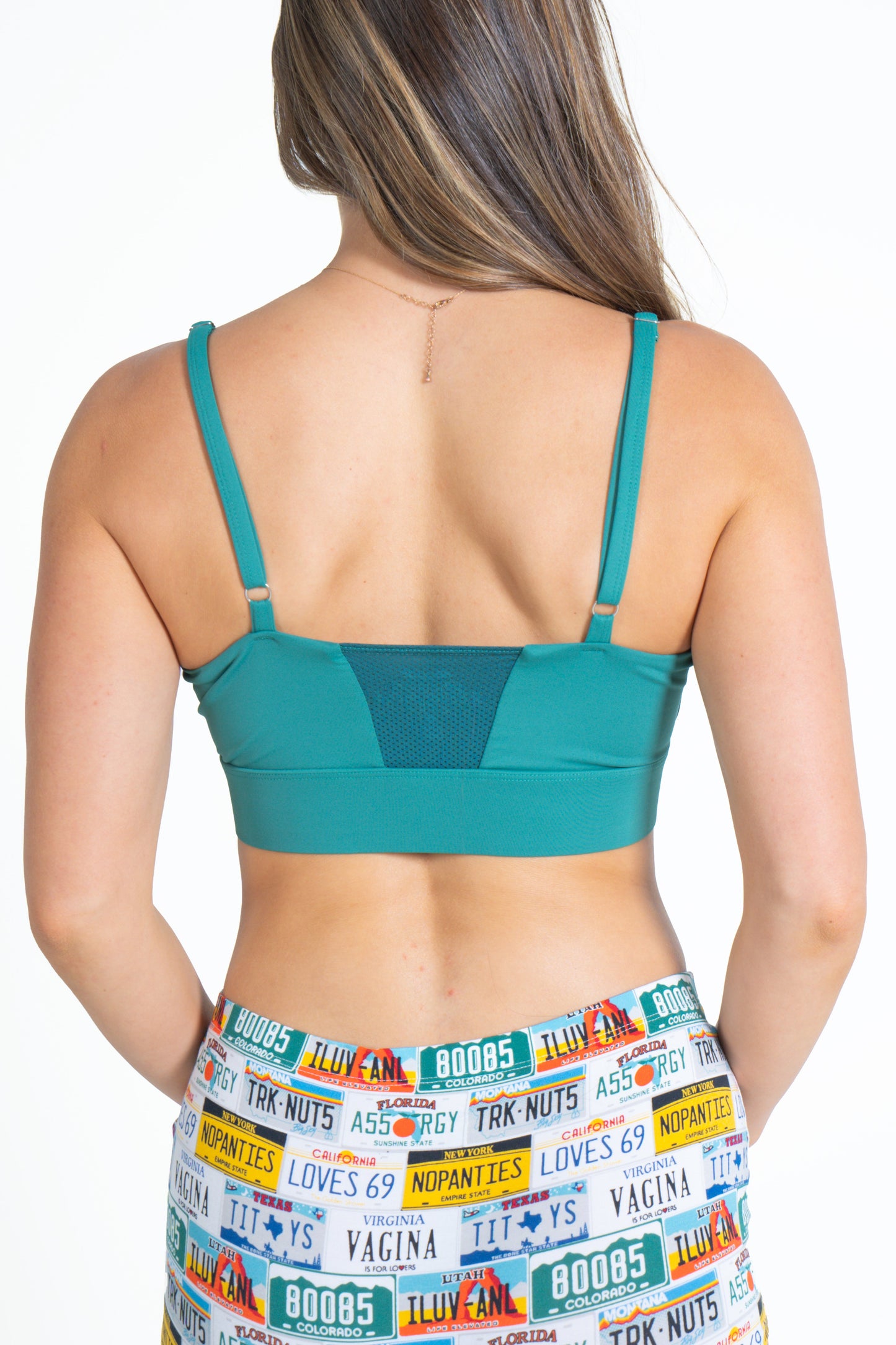 The Young Grasshopper | Green paradICE™ Boob Hammock™ Cooling Bralette