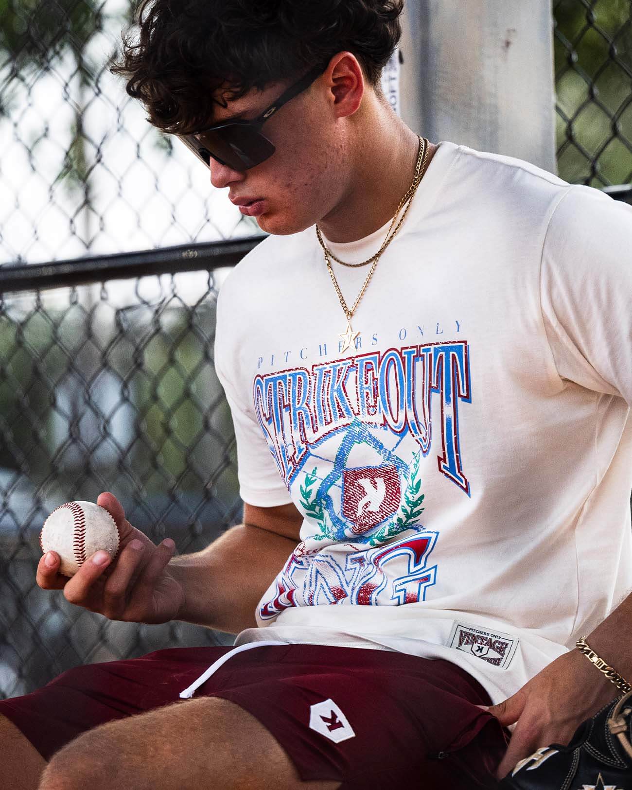 YOUTH Burgundy Training Shorts