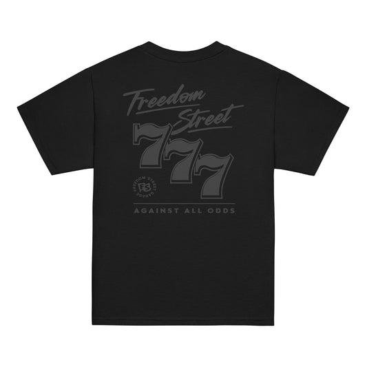 Youth Black-out Lucky 7's T-shirt