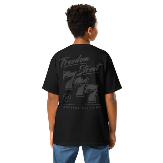 Youth Black-out Lucky 7's T-shirt