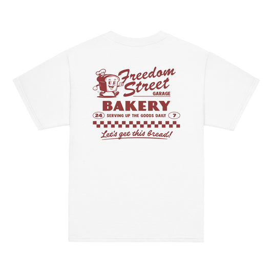 Youth Get Bread T-shirt - White
