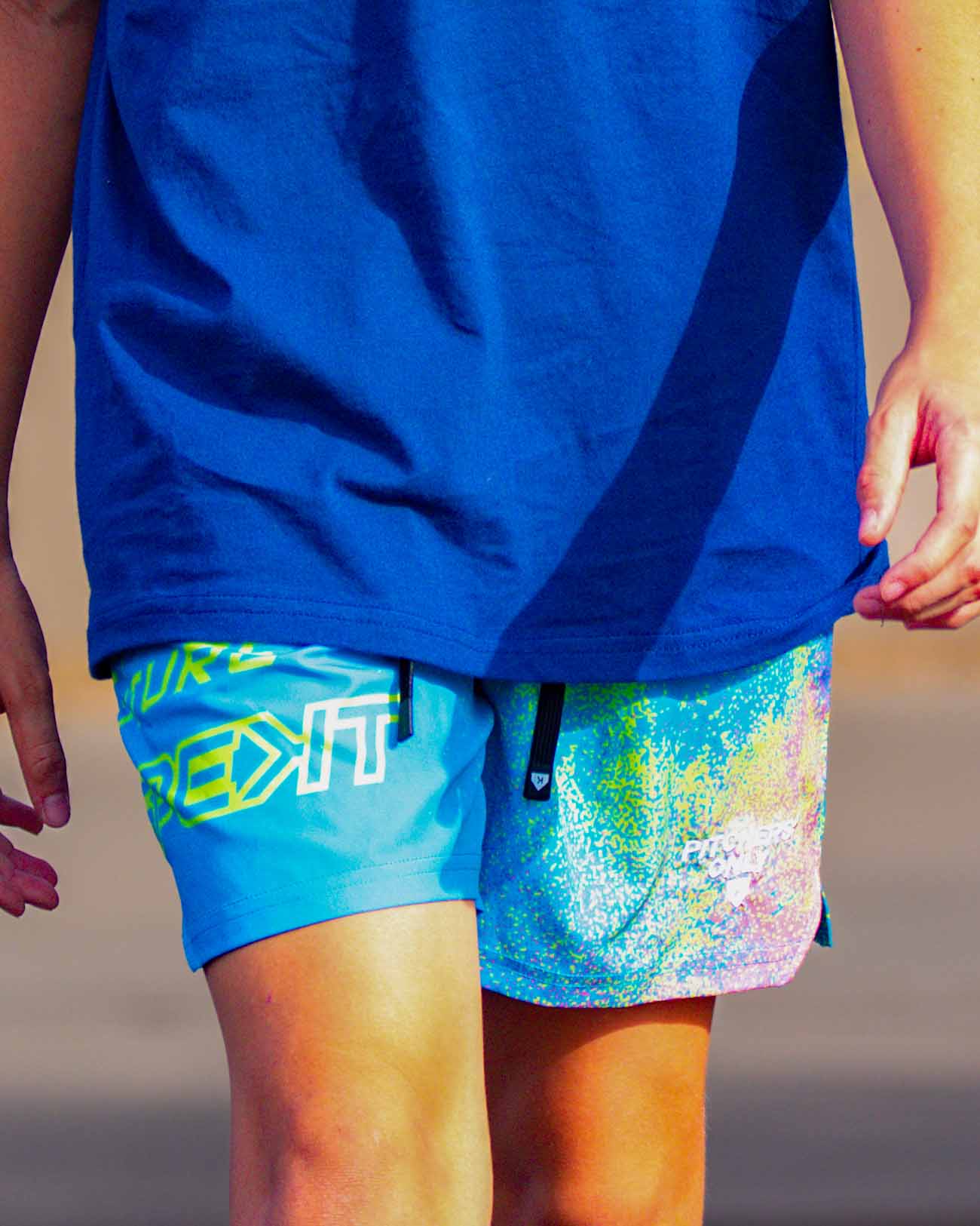 YOUTH Future Prospects Training Shorts - Blue