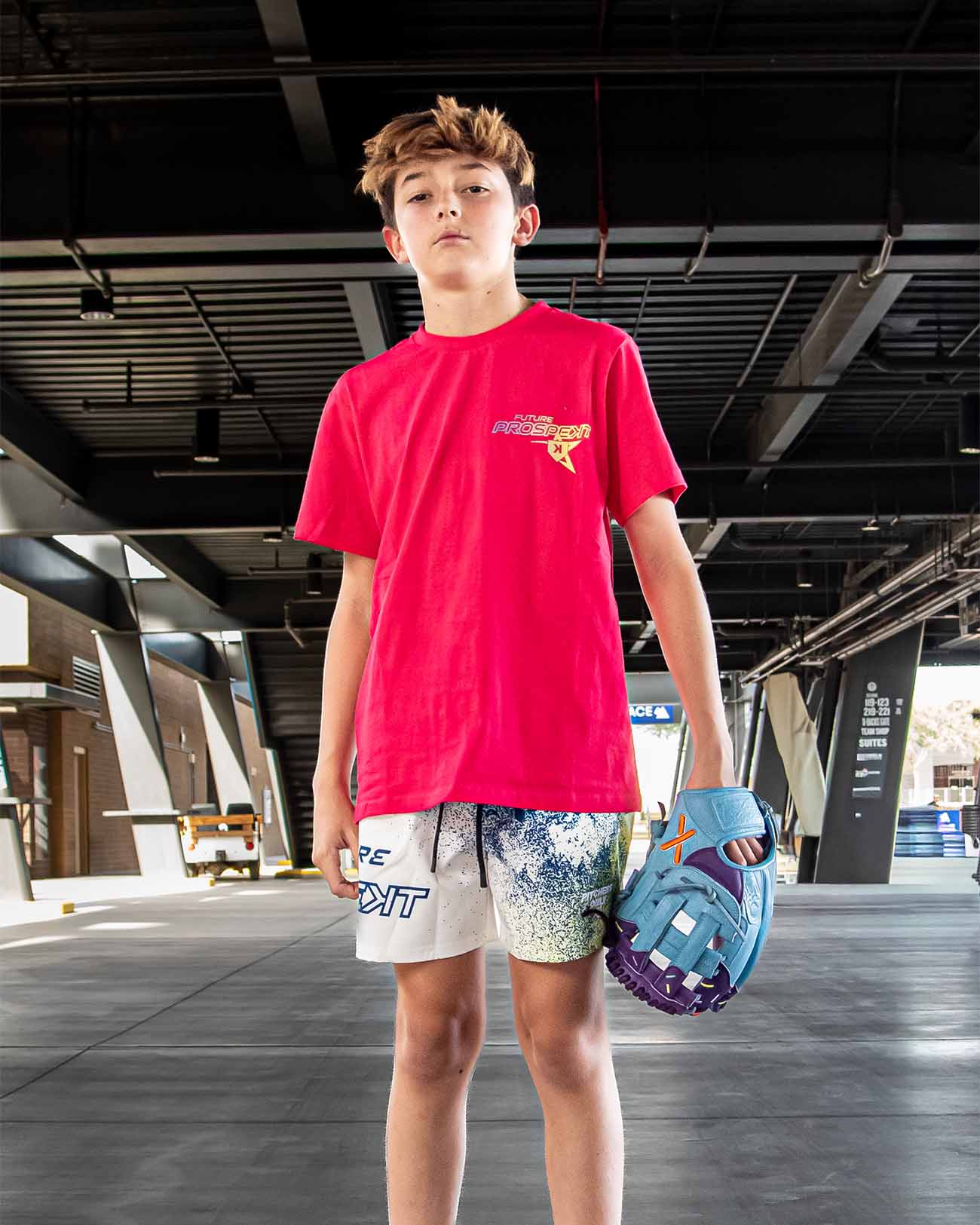 YOUTH Future Prospects Training Shorts - White