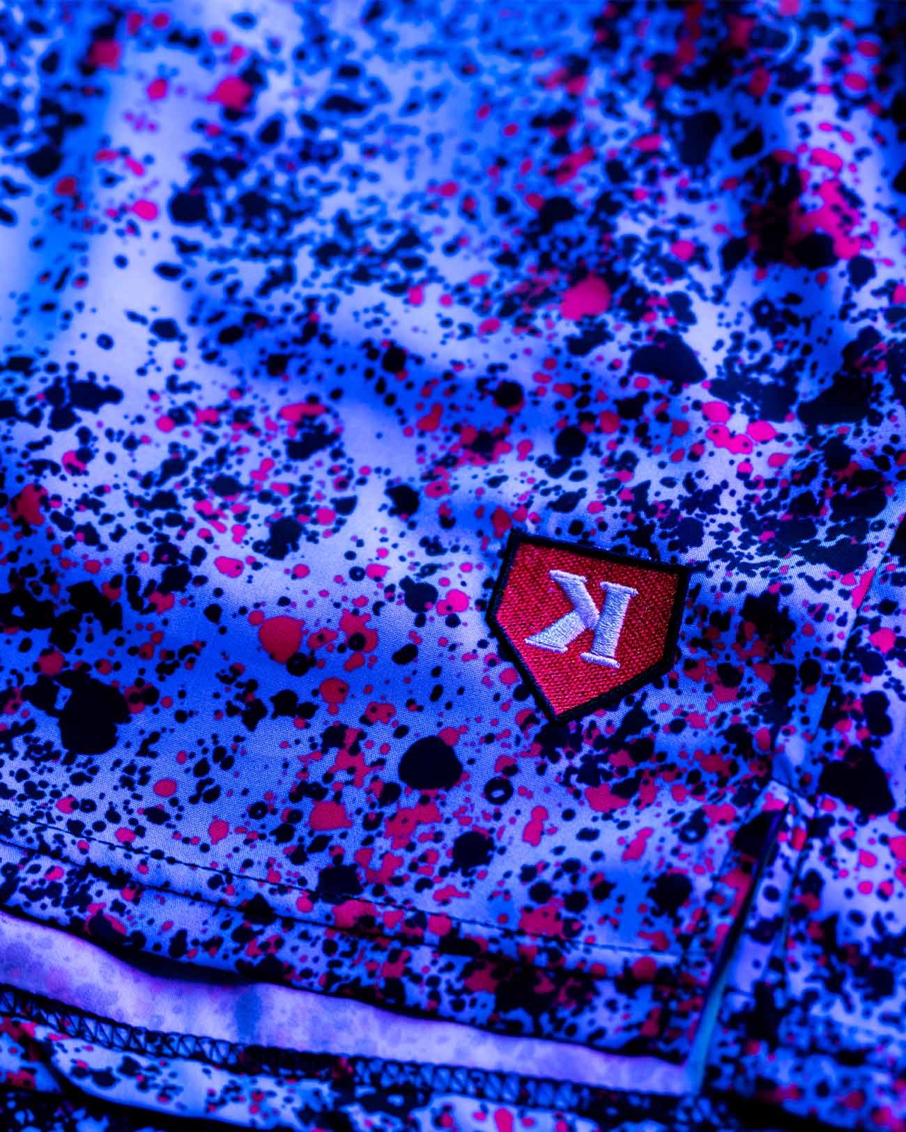 YOUTH Paint The Black Shorts - Bullpen Blue