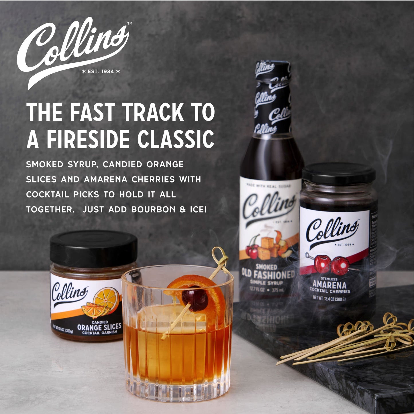 Smoked Old Fashioned Kit