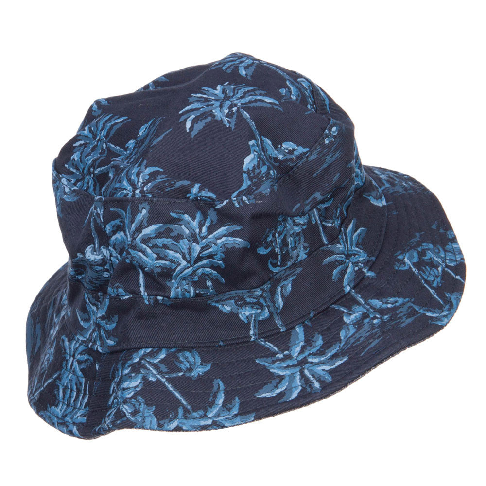 Boy's Reversible Cotton Bucket Hat