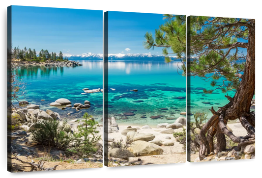 Turquoise Lake Tahoe Wall Art