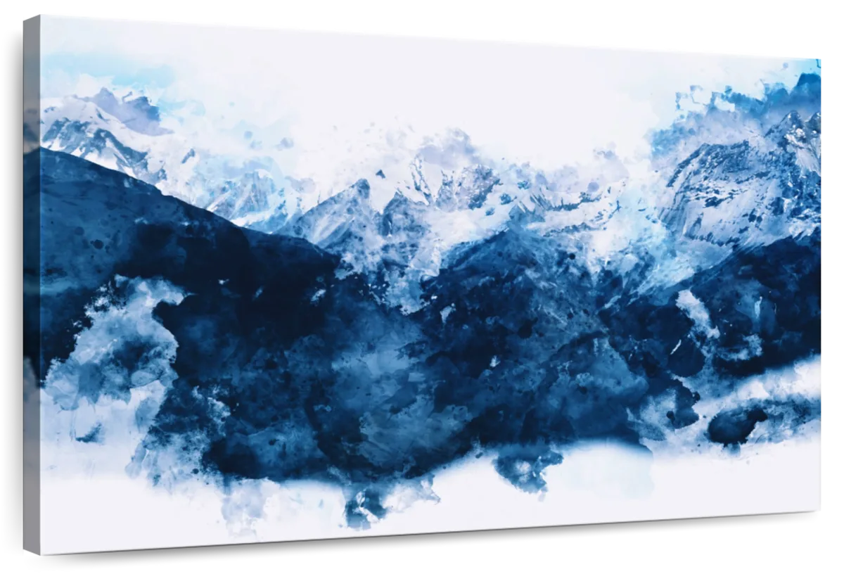Snowy Mountains Wall Art