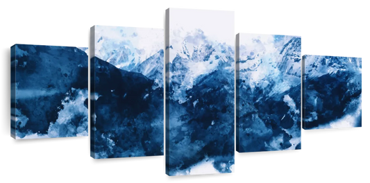 Snowy Mountains Wall Art
