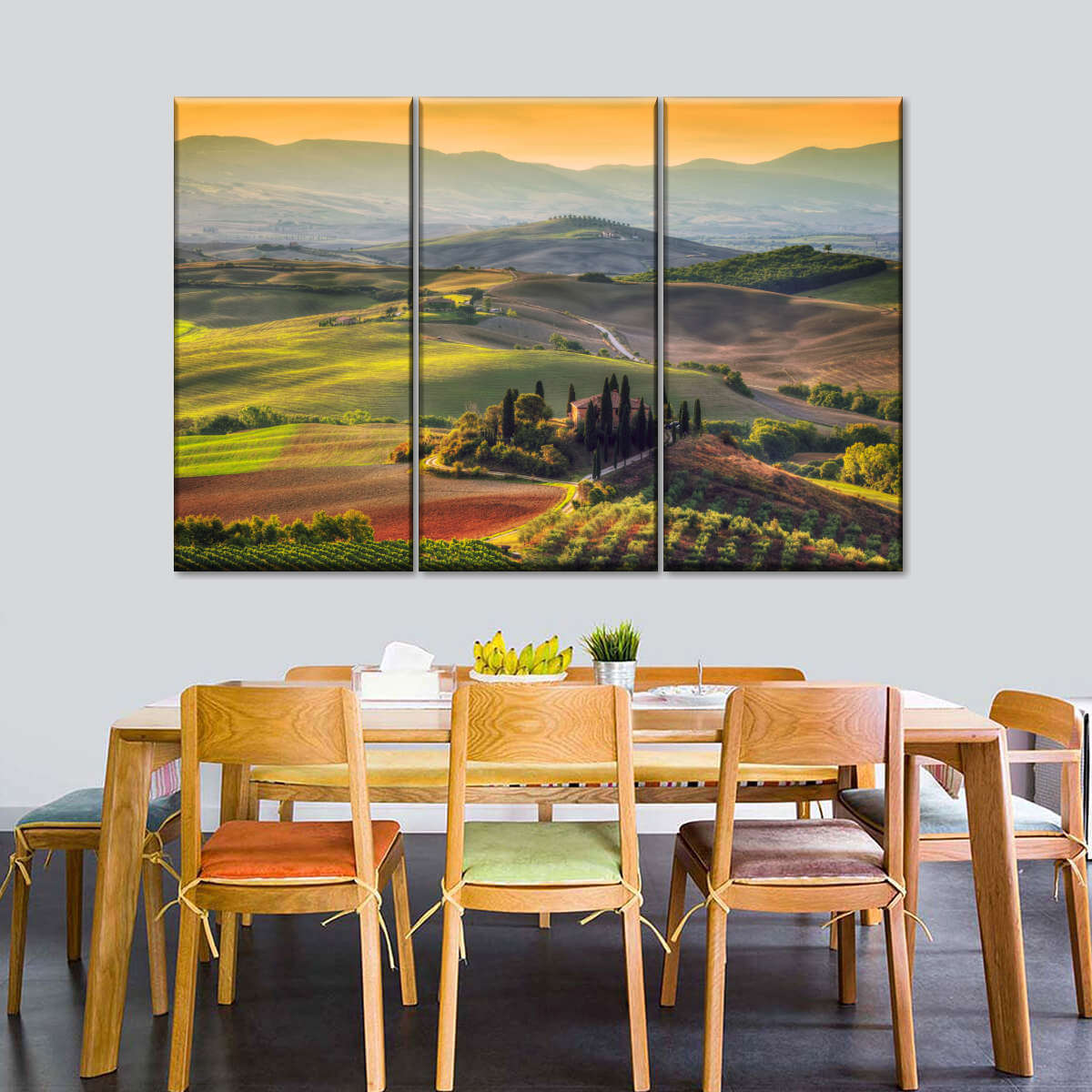 Tuscany At Dawn Wall Art