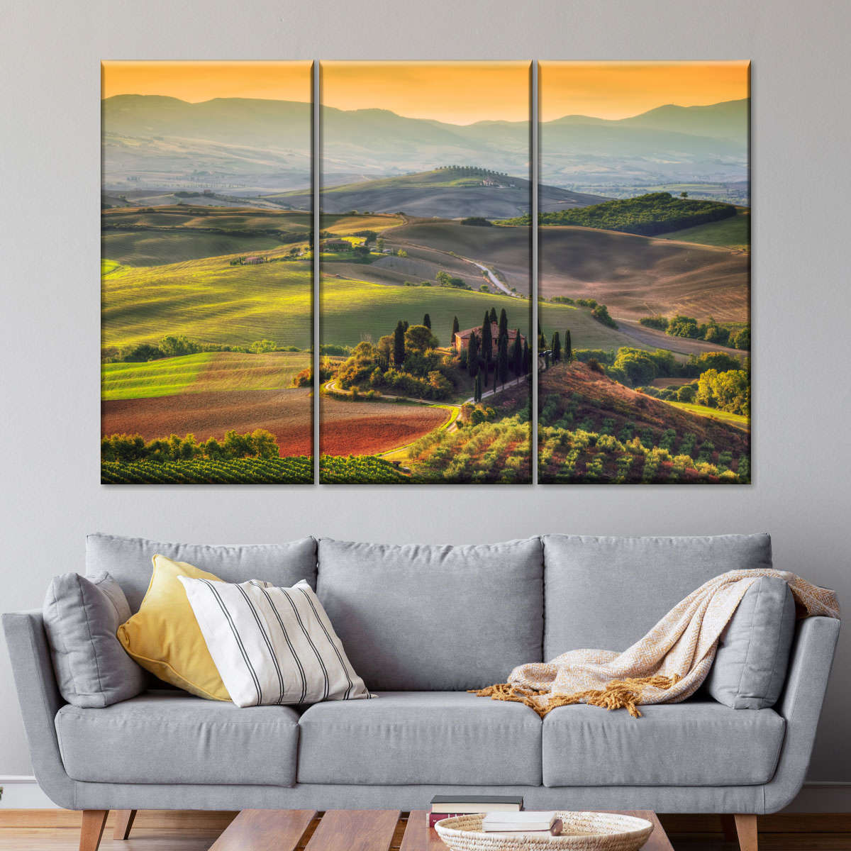 Tuscany At Dawn Wall Art