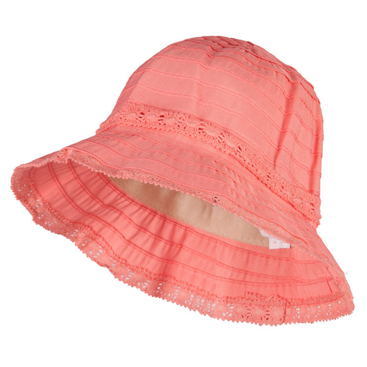 Girl's Bow Accent Bucket Hat